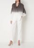 10DAYS Oversized blouse met dip dye dessin online kopen