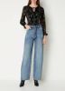 BA&SH Eugene high waist wide fit jeans met medium wassing online kopen