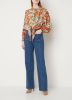 BA&SH Martha blouse met bloemenprint met strikdetail online kopen