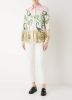 Scotch and Soda Tops Relaxed Fit Shirt With Placement Print Beige online kopen