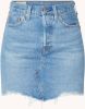 Levi's ® Jeansrok High Rise Iconic Skirt Jeansrok met franje en hoge taille online kopen