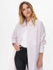 ONLY gestreepte blouse ONLMATHILDE lichtblauw/wit online kopen