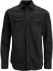 Jack en Jones:JACKenJONES Essentials Jjesheridan Shirt L/S Noos Medium Blue Denim/Slim | Freewear Jeans online kopen