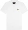 Lyle and Scott Sp400vog lyle en scott plain polo shirt, 626 white online kopen