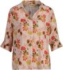 MOS MOSH Therica Fleur blouse met bloemenprint en smockwerk online kopen