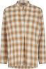 MOS MOSH Mattie Flip blouse met volants en stretch online kopen