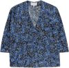 Munthe Alunaria blouse 223 1025 22318 , Blauw, Dames online kopen