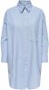 ONLY gestreepte blouse ONLMATHILDE lichtblauw/wit online kopen