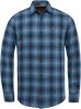 PME Legend Blauwe Casual Overhemd Long Sleeve Shirt Ctn Yarn Dyed Twill Check online kopen