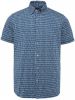 Vanguard Donkerblauwe Casual Overhemd Short Sleeve Shirt Fine Jersey With Print online kopen