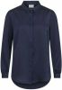 VILA blouse VIELLETTE van gerecycled polyester blauw online kopen