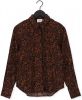 Another Label blouse Vanderdise met all over print bruin/zwart online kopen