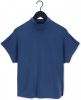 My Essential Wardrobe Mwelle Collar Blouse Bluser 10703721 , Blauw, Dames online kopen