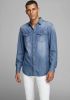 Jack en Jones:JACKenJONES Essentials Jjesheridan Shirt L/S Noos Medium Blue Denim/Slim | Freewear Jeans online kopen