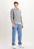 Levi's Nieuwe originele crew beitel Gray Heather 35909 0002 , Grijs, Heren online kopen