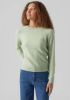 Vero Moda Doffy longsleeve O Neck Blouse , Groen, Dames online kopen