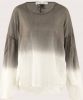 10DAYS Semi transparante top met dip dye dessin online kopen