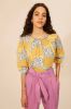 Antik batik Lettie blouse , Geel, Dames online kopen