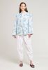 Antik batik Antieke Batik Peony Kimono , Blauw, Dames online kopen