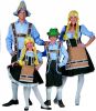 Funny Fashion  Carnaval Kostuum Heks met hoed en riem, Paars Kleurrijk Gr.116 Meisjes online kopen