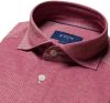 Eton Zakelijke Overhemden Rood Heren online kopen