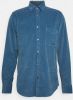 Hugo Boss casual overhemd Relegant blauw effen katoen wijde fit online kopen