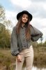 Looxs Revolution Flared broek ribvelours cream voor meisjes in de kleur online kopen
