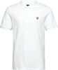 Lyle and Scott Sp400vog lyle en scott plain polo shirt, 626 white online kopen