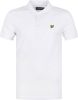 Lyle and Scott Sp400vog lyle en scott plain polo shirt, 626 white online kopen