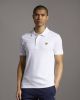 Lyle and Scott Sp400vog lyle en scott plain polo shirt, 626 white online kopen