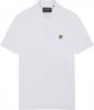 Lyle and Scott Sp400vog lyle en scott plain polo shirt, 626 white online kopen