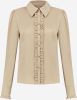 NIKKIE Kayden blouse van satijn met ruches online kopen