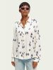 Scotch & Soda Slim fit blouse met bloemenprint online kopen