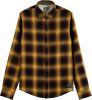Scotch & Soda Slim fit lichtgewicht overhemd met geruit en visgraatmotief online kopen