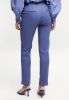 STUDIO AR by Arma Naomi high waist slim fit cropped broek van lamsleer met stretch online kopen