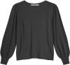 Summum 7s5650 7890 puffy sleeve sweater basic knit. online kopen