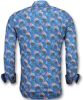 Overhemd Lange Mouw Tony Backer Luxe Italiaanse Overhemden Bloemen - online kopen