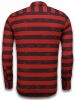 Tony Backer Slim Fit Overhemd Stripe Camouflage Pattern , Rood, Heren online kopen