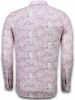 Overhemd Lange Mouw Tony Backer Italiaanse Overhemden Slim Fit Allover Flower Pattern - online kopen