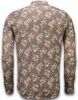 Overhemd Lange Mouw Tony Backer Italiaanse Overhemden Slim Fit Woven Flowers Pattern - online kopen
