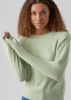 Vero Moda Doffy longsleeve O Neck Blouse , Groen, Dames online kopen