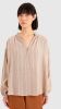 Woolrich Beige vloeibare streep blouse , Beige, Dames online kopen