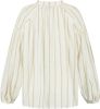 Woolrich Beige vloeibare gestreepte blouse , Beige, Dames online kopen