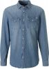 Jack en Jones:JACKenJONES Essentials Jjesheridan Shirt L/S Noos Medium Blue Denim/Slim | Freewear Jeans online kopen