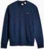 Levi's Nieuwe originele crew beitel Gray Heather 35909 0002 , Grijs, Heren online kopen